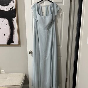 NWT AZAZIE Light Blue MIST Women's Dress